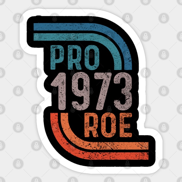 Defend Roe V Wade Pro Choice Abortion Rights Feminism Sticker by Seaside Designs